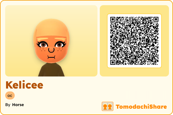 Kelicee, a female Mii  with tags: oc
