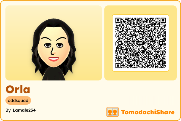 Orla, a female Mii  with tags: oddsquad
