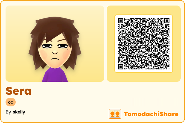 Sera, a male Mii  with tags: oc