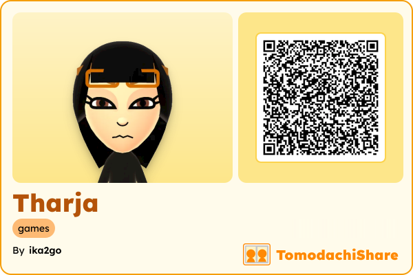 Tharja, a female Mii  with tags: games