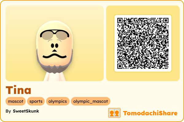 Tina, a female Mii  with tags: mascot, sports, olympics, olympic_mascot