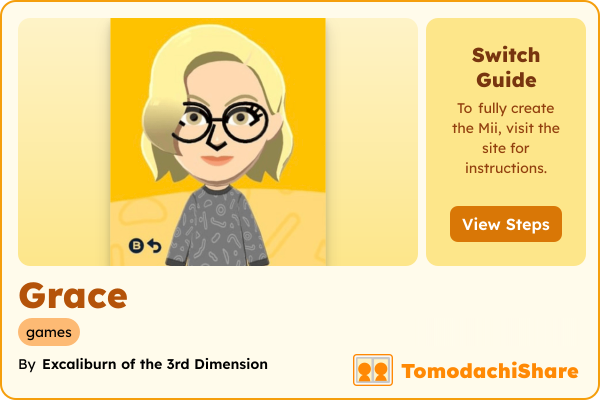 Grace, a female Mii  with tags: games, residentevil, biohazard, requiem, re, re9, capcom, resident