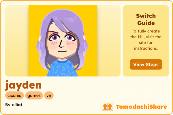 jayden, a male Mii  with tags: ciconia, games, vn