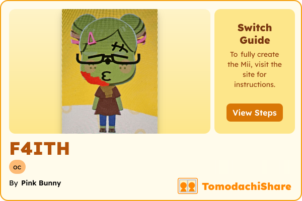 F4ITH, a female Mii  with tags: oc