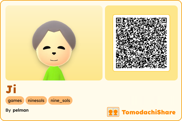 Ji, a female Mii  with tags: games, ninesols, nine_sols