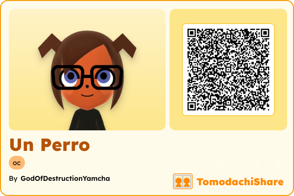 Un Perro, a female Mii  with tags: oc